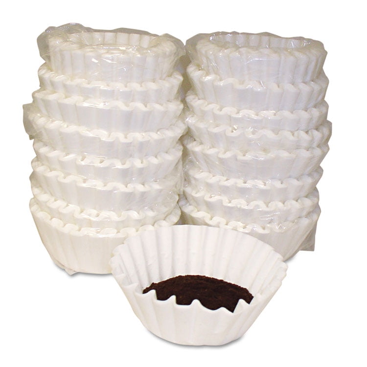 Coffee Filters, Paper, Basket Style, 12 To 15 Cups, 800 carton by Melitta Usa