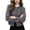 Gray, variant on Enjoytime Cardigan Sweaters for Women Crew Neck Button Down Knit Cropped Cardigans Work Casual Trendy Fall Winter Clothes
