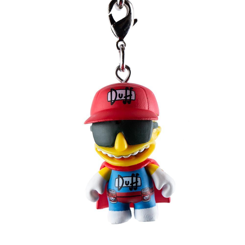 Duffman-The Simpsons CRAP-Tacular Zipper Pull//Keychain Series