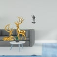 thumbnail image 2 of Elegante Colección De Figuras De Resina De Ciervos Y Caballeros Para Sala De Estar, Entrada, Chimenea, Dormitorio, Adorno De Mesa, Decoración Del Hogar, Regalo De Inauguración De La Casa., 2 of 8