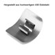 thumbnail image 2 of Paquete de 4 protectores de dedos para cortar verduras y frutas de forma segura, Protector de mano de dedo de acero inoxidable para cortar carne, utensilios de cocina para Chef Vhermosa Figuras Decorativas y Floreros, 2 of 2