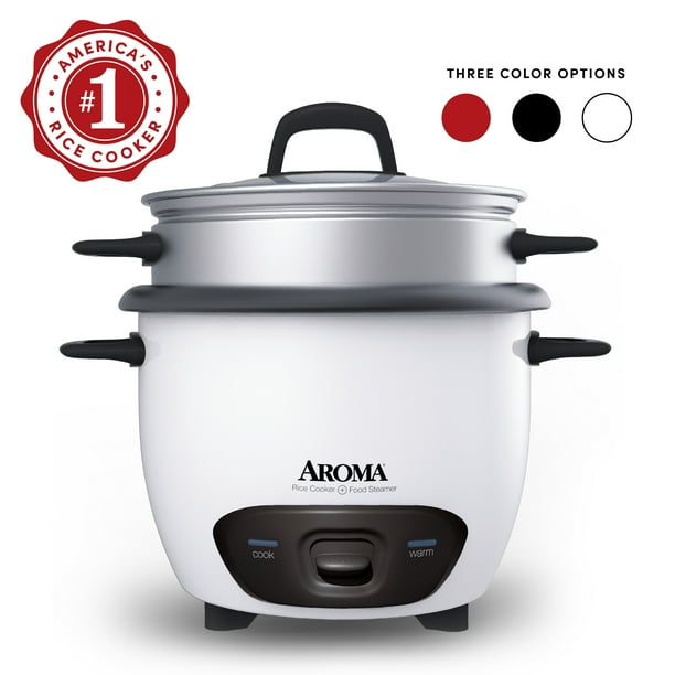 Aroma 14 Cup NonStick Rice Cooker & Steamer, 4 Piece