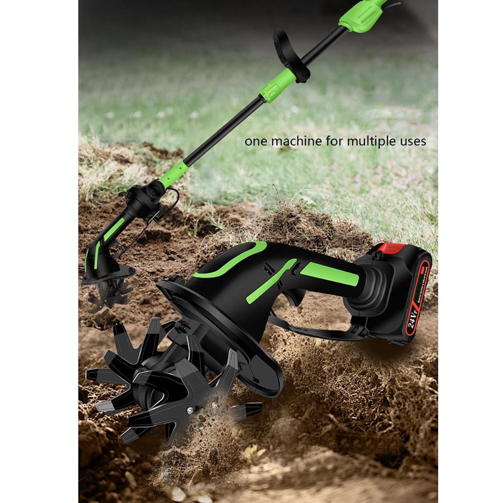 Miiottaa Electric Loosening Machine Household Cultivator Plowing Turning Machine Weeding Turning Machine Rotary Tiller Tool