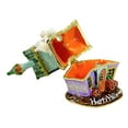 thumbnail image 3 of Kubla Craft Haunted House Enameled Box - One Bejeweled Trinket Box 3.5 Inch, Metal - Ghost Pumpkins 3303B, 3 of 3