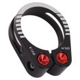 thumbnail image 1 of Bike  Post Clamp Aluminum Alloy Adjustable Bicycle Seatpost Lock Clamp Quick Release For Replacement, 1 of 8
