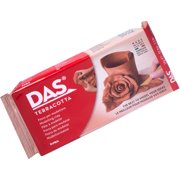 DAS Modeling Clay Air Hardening, Terra Cotta, 2.2lb, Pack of 2