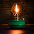 thumbnail image 5 of Kings County Tools Antique Oil Lamp with Naval-Style Body and Brass Accents (Green), 5 of 6