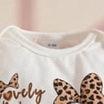 thumbnail image 6 of Baby Girl Clothes Outfit Fall Winter Cute lovely baby Printed Ruffle Long Sleeve Romper and Pants Clothing Sets for Baby Girl 0 3 6 9 12 18 Months, 6 of 8