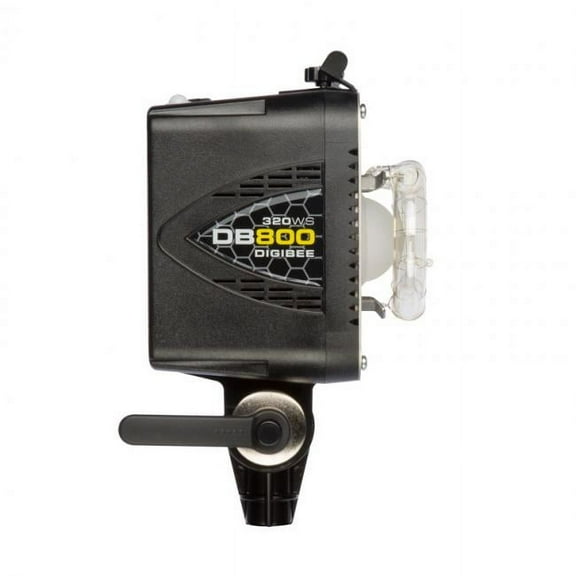 Buff DigiBee Flash Strobe Monolight DB800 (Black) with LED Modeling lamp, 320Ws for Continuous Lighting and Motion Photography