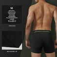 thumbnail image 4 of Natural Feelings Mens Underwear Boxer Briefs Cotton Underwear For Men Pack, 5 Pack, 4 of 7