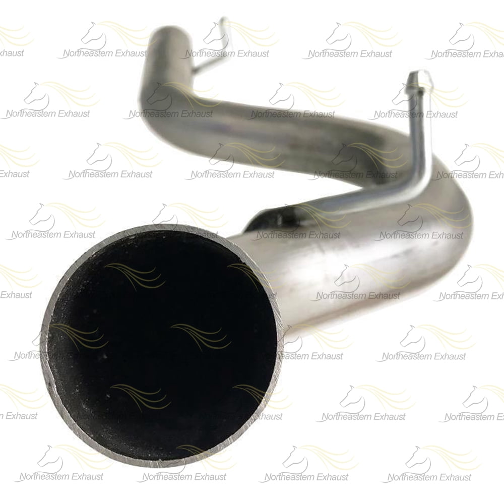 Northeastern Exhaust Tail Pipe Fits 1997-2006 Jeep Wrangler 2.4L, 2.5L & 4.0L - Direct Fit | Stainless Steel