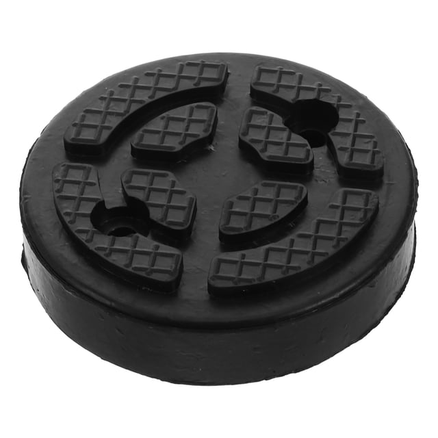 SHISUYAN Round Rubber Jack Pad for Lift Durable Anti-Slip Car Jack Pad Universal Floor Jack Pad for Vehicle Lifts Stabilizer Jack Pads for RV Effective Shock Absorption pad