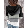 thumbnail image 2 of Borke Women Casual Long Sleeve Zip Up Hooded Sweatshirt Hoodies, S-XXL, 2 of 9