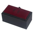 thumbnail image 2 of 2x Black Gift Jewelry Case for Tie Clip Collar Bar Storage Display Box, 2 of 8