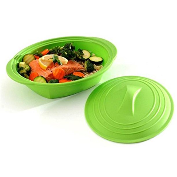 Large Silicone Microwave Steamer With Insert