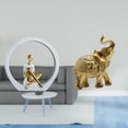 thumbnail image 2 of Estatua de niña, figura de resina para mujer, decoración de escritorio, estatua de , adorno de estante, elegante, coleccionable, adecuado para, 2 of 8
