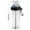 Black, variant on LACKUST Water Bottle with Straw Clearance,21 oz Bottle Plastic Cup Transparent Matte Portable Water Cup Outdoor Sports Travel Water Bottle Portable Leak-proof,Black