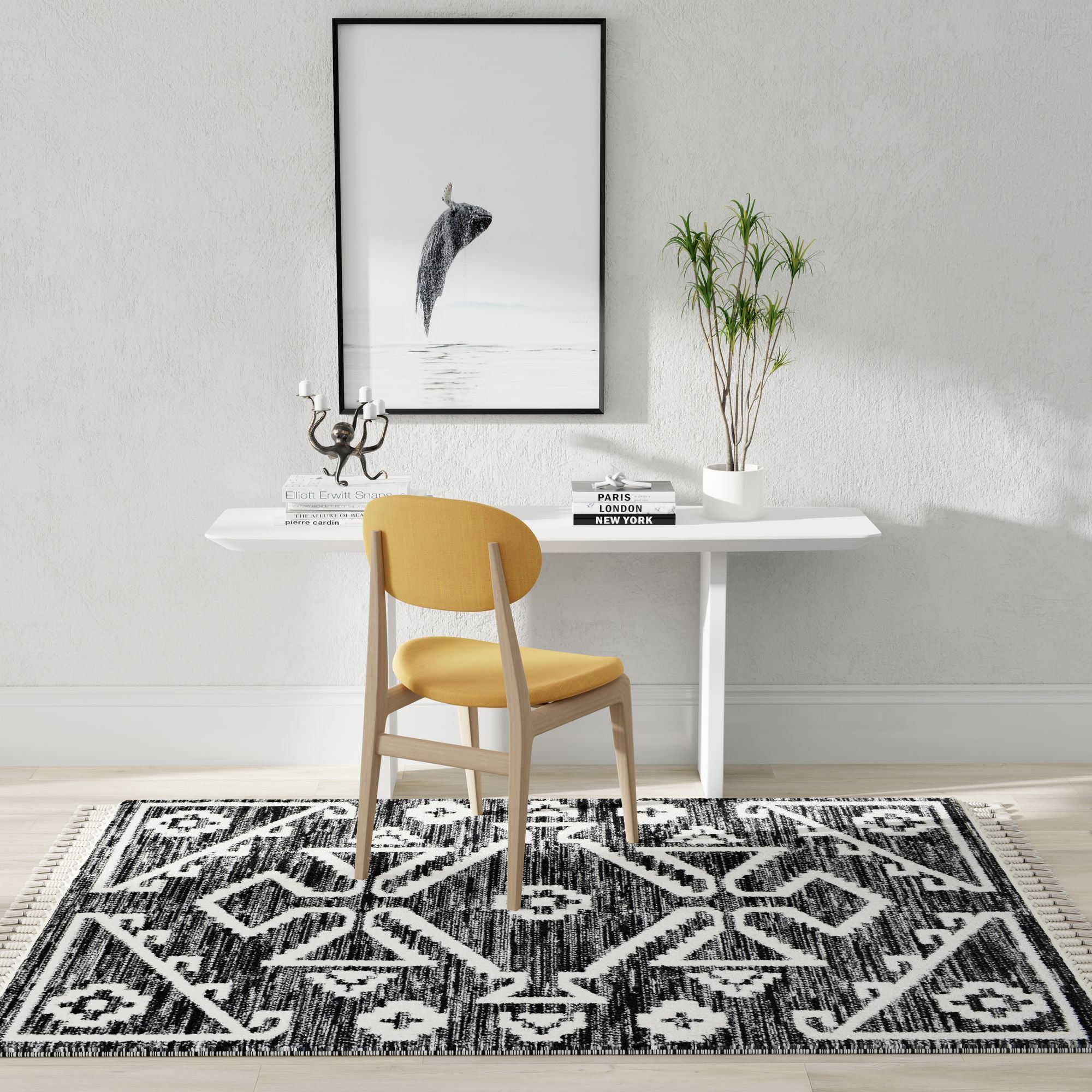 Mason Brooks Catalan IB30C Transitional Geometric 2'6" X 4' Area Rug