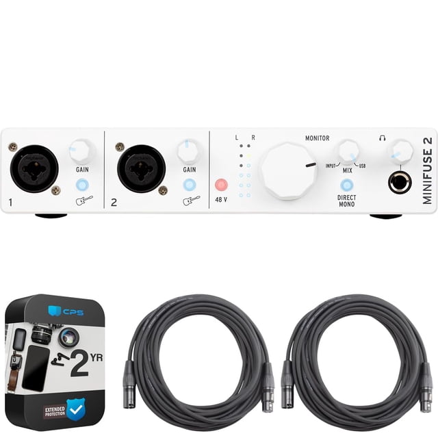 Interfaz de Audio Arturia MiniFuse 2 Portátil USB-C Blanca