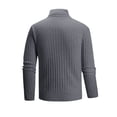 thumbnail image 5 of Men's Turtleneck Sweater Slim Fit Knitted Pullover Classic Solid Color Lightweight Top Spring Fall Winter Business Casual Layering Wear 3XL, 5 of 6
