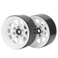 thumbnail image 2 of Dioche Beadlock Wheel Rims Beadlock Wheel Rim, RC Car Wheel Hub, For 1/10 RC Car RC Crawler Car RC Pickup RC Vehicle, 2 of 8