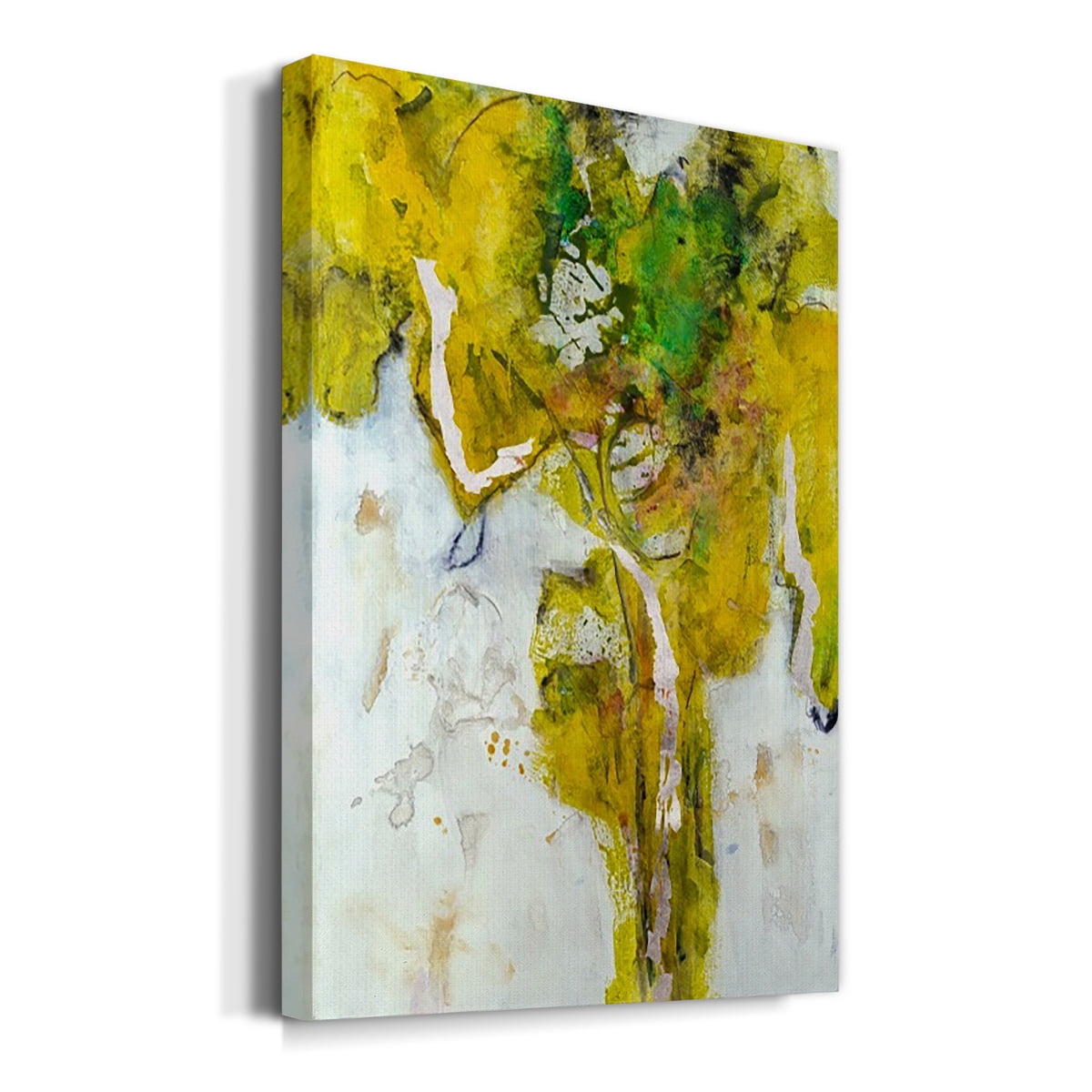 Golden Foliage I Premium Gallery Wrapped Canvas - Ready to Hang