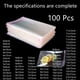 thumbnail image 1 of Bolsa de celofán autoadhesiva transparente de varios tamaños, bolsas de plástico pequeñas de cierre automático para embalaje de dulces, bolsa resellable, 100 Uds., 1 of 3