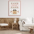 thumbnail image 3 of Stupell Industries Sweet Farm Needlepoint Style Text & Numbers Painting Wrapped Canvas Art Print Wall Art, 36 x 48, 3 of 8