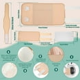 thumbnail image 4 of CNKOO 5Pcs Waist Neck Oil Pack Set Washable Reusable Knee Essential Oil Wrap Mess-Free Oil Pack Wrap with Adjustable Elastic Strap Laundry Bag Comfortable Leak-Proof Oil Pack for Waist Ne, 4 of 11