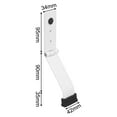 thumbnail image 4 of Door Stopper Kick Down Door Stop Windproof Door Holder Anti-collision Safety Home Bedroom Foot Pedal Folding Door Holder, 4 of 6