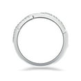 thumbnail image 2 of 1/8ct Diamond Infinity Wedding Ring 10k White Gold, 2 of 2