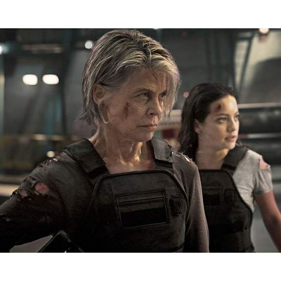 Terminator: Dark Fate Linda Hamilton Natalia Reyes 24X36 Classic Hollywood Poster