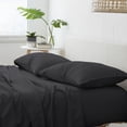 thumbnail image 2 of iEnjoy Home 2-PC Premium Ultra Soft Standard Pillow Case Set in Black, 2 of 3