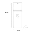 thumbnail image 4 of Refrigerador Top Mount Midea Inverter Quattro Bru Steel 10 Pies Cúbicos, 4 of 4