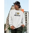 thumbnail image 2 of I Love Mexico, Burrito Sweatshirt Men -Smartprints Designs, Male 4X-Large, 2 of 4