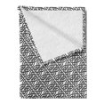 thumbnail image 2 of Celtic Soft Flannel Fleece Throw Blanket, Interwoven Latticework Pattern with Swirling Antique and Indigenous Ornament, Cozy Plush for Indoor and Outdoor Use, 60" x 80", Black and White, by Ambesonne, 2 of 5