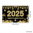 thumbnail image 2 of Banner de Feliz Año Nuevo, Banner de Fondo de Feliz Año Nuevo de Colores Brillantes para Decoración de Fiesta de Nochevieja 2025, Banner de Fiesta de Feliz Año Nuevo, 2 of 5