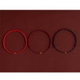 thumbnail image 6 of Unique Handmade Gold Bead Red Rope Bracelets Hand Braided Rope Thread Handchain String Rope for Teenage, 6 of 9