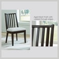thumbnail image 5 of Signature Design by Ashley Galliden Curved Back Dining Chair, Set of 2, Black, 5 of 8