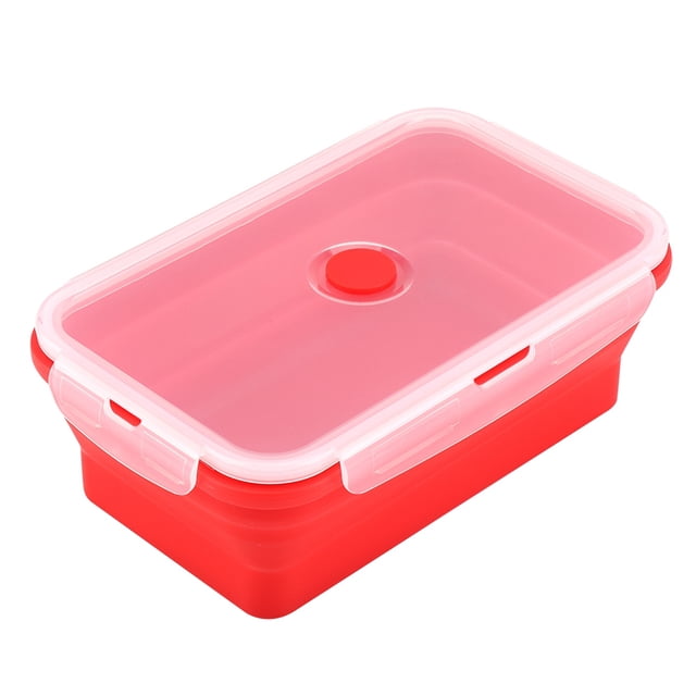 Fiambrera, funcionalidad elegante de la fiambrera Bento del envase de comida de Bento del silicón del rectángulo 1200ml