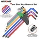 thumbnail image 4 of Juego de Llaves Allen MAXPOWER Negro con 27 Piezas SAE, Métricas y Torx de Brazo Extralargo con Mang, 4 of 7