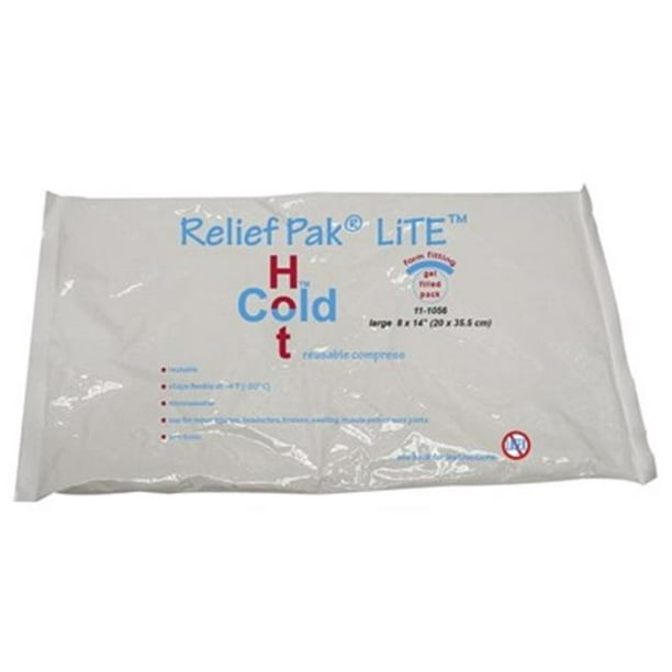 Relief Pak Lite Hot Cold Reusable Compress, Large