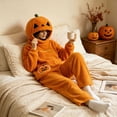 thumbnail image 4 of RFQWOVSR Unisex Fleece Lined Onesie Pajama with Seasonal Print M, 4 of 6