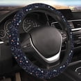 thumbnail image 4 of Uemuo Galaxy2 Printed Car Elastic Steering Wheel Cover - Universal Car Accessory for Diverse Cars Anti-Slip, and Comfortable- 15", 4 of 8