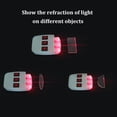 thumbnail image 4 of 1Set 7 Pcs Physical Optical Experiment Set Acrylic Optical Lens and Prism All Faces Fully Polished for Lab Supplies Physics Teaching (Rectangle Bridge Shape Horse Eye Shape Semicircle), 4 of 5