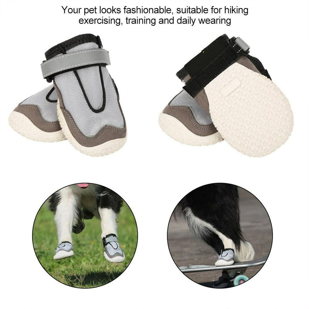 FAGINEY Dog Mesh Shoes, Pet Mesh Shoes,Breathable Pet Dog Shoes Puppy