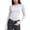 White, variant on Womens Long Sleeve Basic Shirts Slim Fit Fall Thermal T-Shirt Crew Neck Trendy Tops (White M)