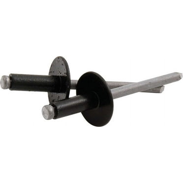 Lg Hd Rivet 250Pk Black