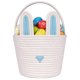 thumbnail image 2 of Cesta de Pascua para niños y bebés, cesta de Pascua para bebé con asa, cesta vacía para huevos de conejito, cestas de Pascua para niños, niñas, bebés, cesta de regalo de Pascua personalizada., 2 of 4