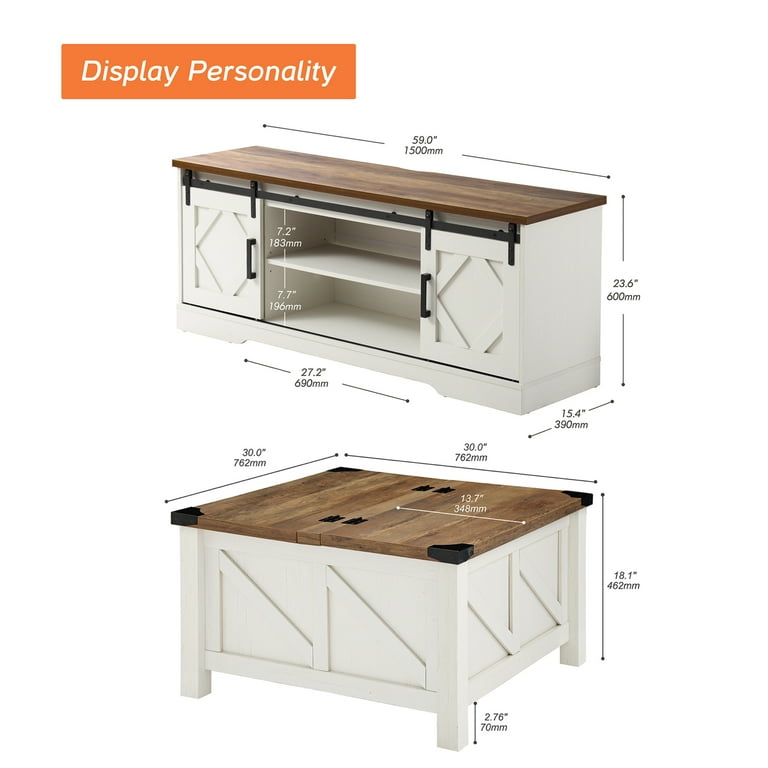 Tv stand and coffee table set walmart deals